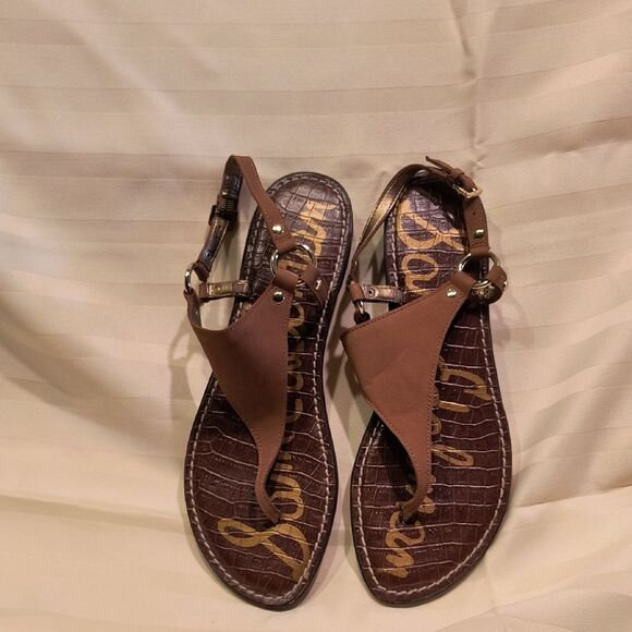 Sam Edelman Shoes - Sam Edelman Brown Leather Sandals NWOT